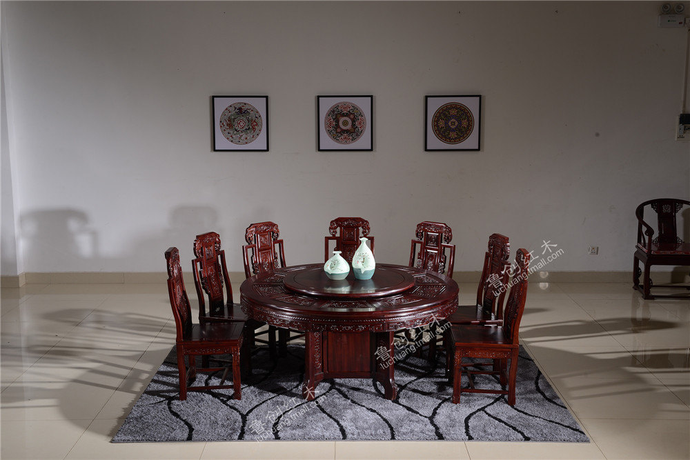 國色天香圓臺，象頭